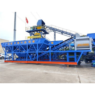 Instalație mobilă de dozare a betonului uscat